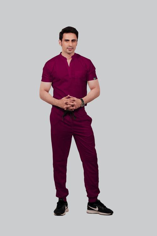 Stretchable (2Way) Male Wine Jogger