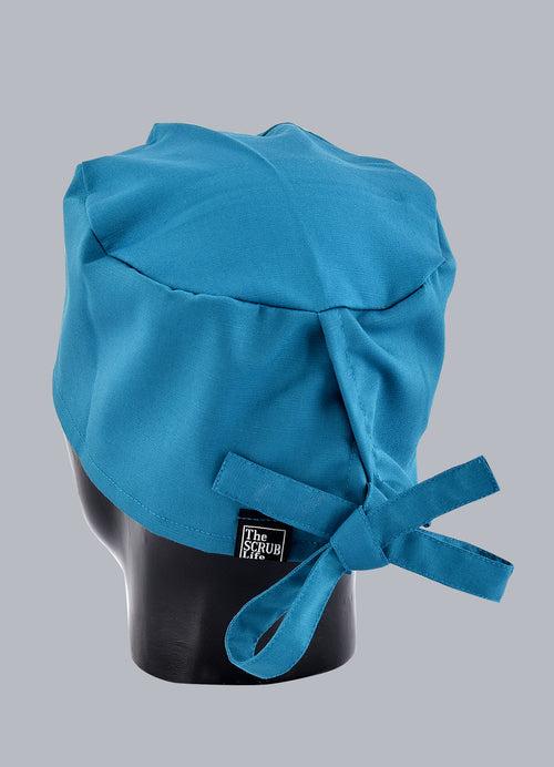 Peacock Blue Scrub Cap