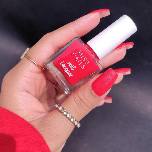 Miss Nails Nail Lacquer - Cherry Red