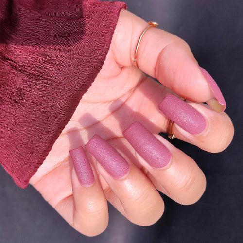 Miss Nails Nail Lacquer - Dusky Mauve