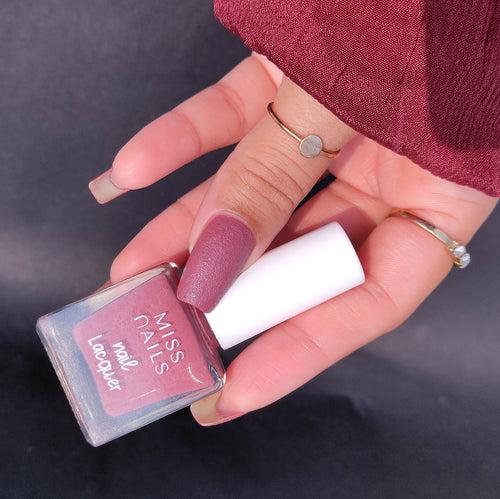 Miss Nails Nail Lacquer - Dusky Mauve