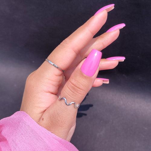 Miss Nails Nail Lacquer - Hot Pink Flash