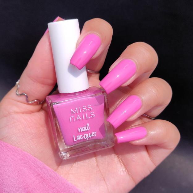 Miss Nails Nail Lacquer - Hot Pink Flash