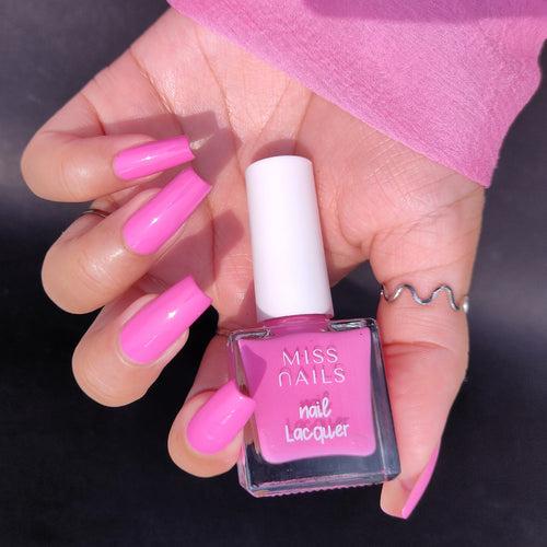 Miss Nails Nail Lacquer - Hot Pink Flash