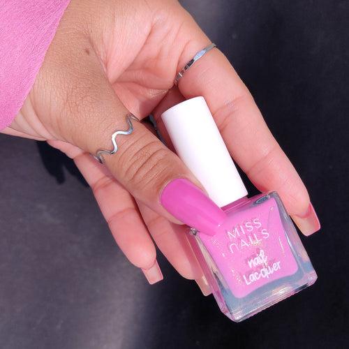 Miss Nails Nail Lacquer - Hot Pink Flash