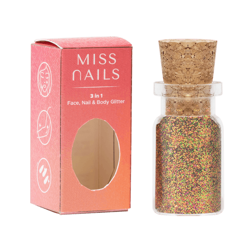 Miss Nails 3 in 1 Glitter - ( Rainbow 41 )