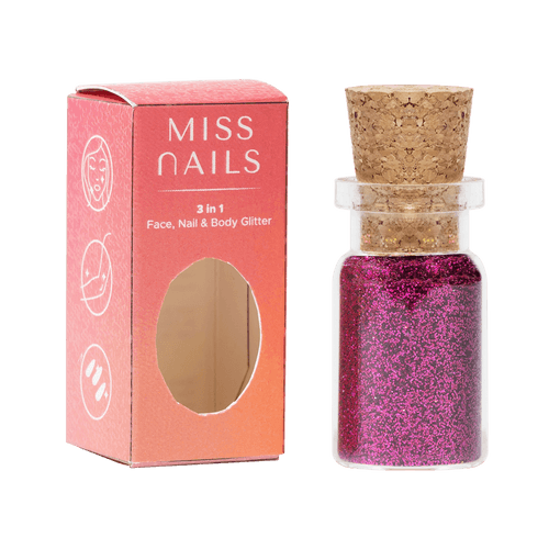 Miss Nails 3 in 1 Glitter - ( Love at first Sight 10  )