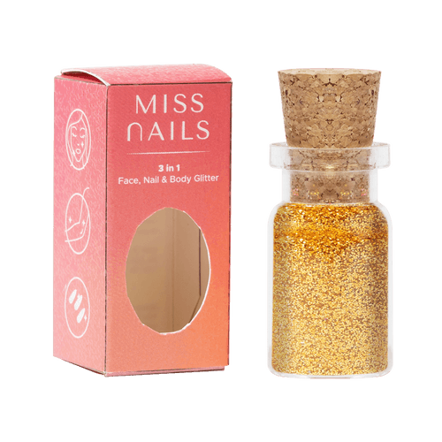 Miss Nails 3 in 1 Glitter - ( Sunset 51   )