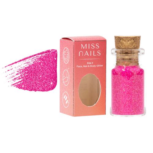 Miss Nails 3 in 1 Glitter - ( Hey Margarita 50 )