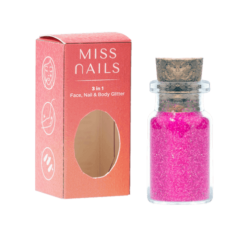 Miss Nails 3 in 1 Glitter - ( Hey Margarita 50 )