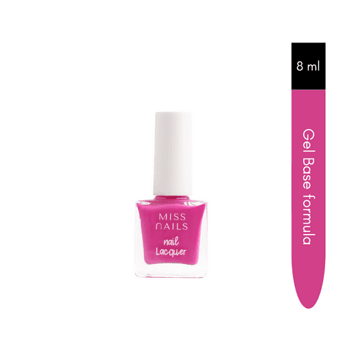 Miss Nails Nail Lacquer - Hot Pink Flash