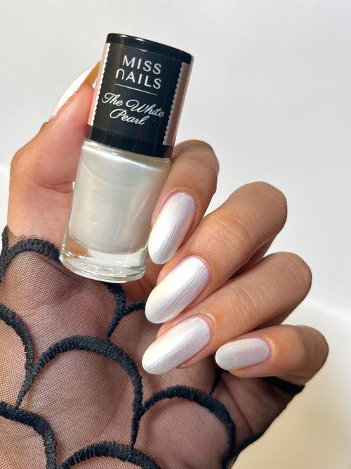 Miss Nails One Coat Collection - The White Pearl