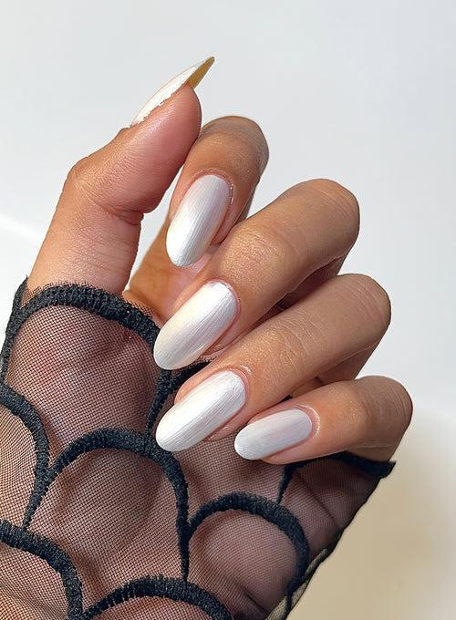 Miss Nails One Coat Collection - The White Pearl