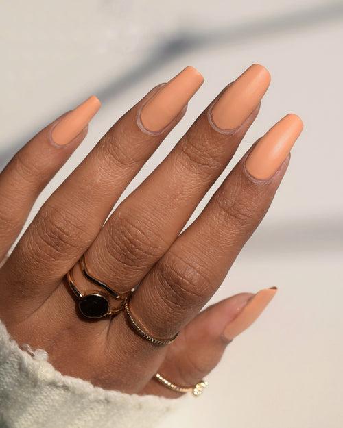 Miss Nails Matte Nail Enamel - Coffee Shots