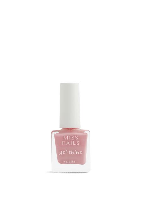 Miss Nails Gel Shine Nail Enamel - Gorgeous Pink