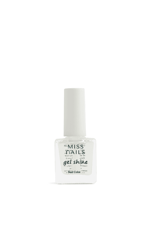 Miss Nails Gel Shine Nail Enamel - Top Again