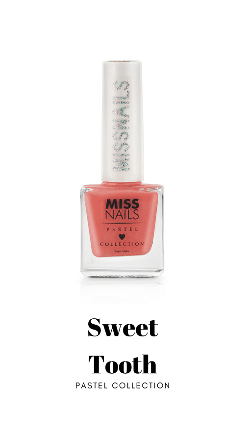 Miss Nails Pastel Nail Enamel - Sweet Tooth