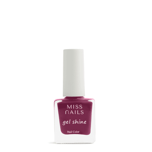 Miss Nails Gel Shine Nail Enamel - Chilli Red