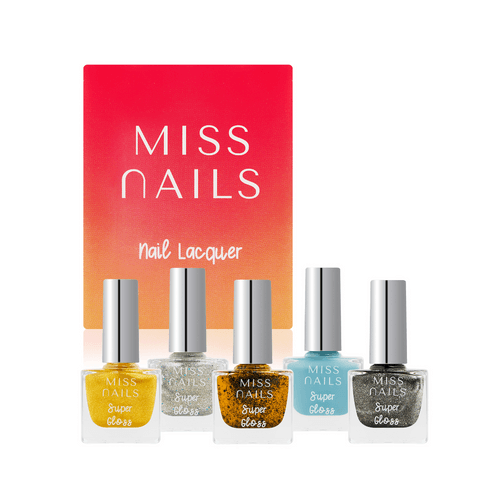 Miss Nails Super Gloss 5 Pcs Combo - 09