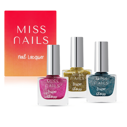 Miss Nails Super Gloss 3 PCS Combo - 09