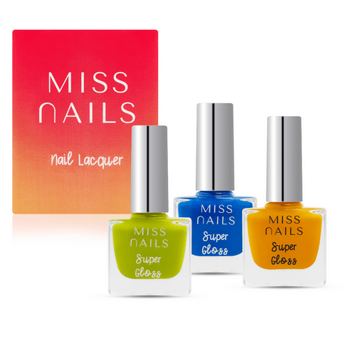 Miss Nails Super Gloss 3 PCS Combo - 17