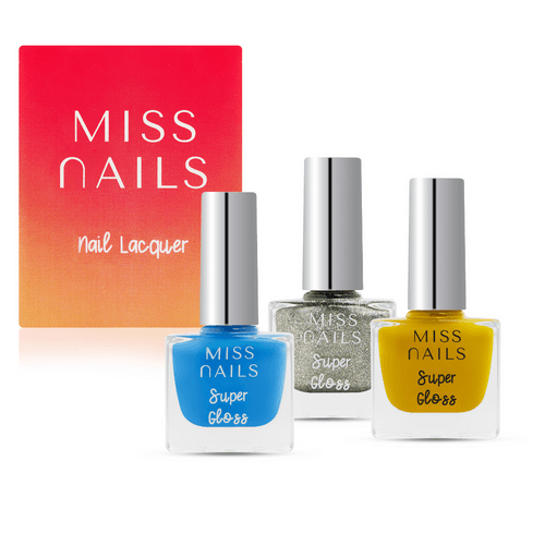 Miss Nails Super Gloss 3 PCS Combo - 19