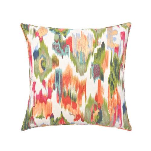 Cotton Cushion Cover - Rangeen Ikat Ekum