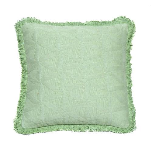 Cushion Cover with Fring - Matelasse Kiwi