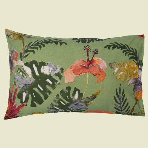 Cotton Pillow Cover - Victoria Fresh Grass