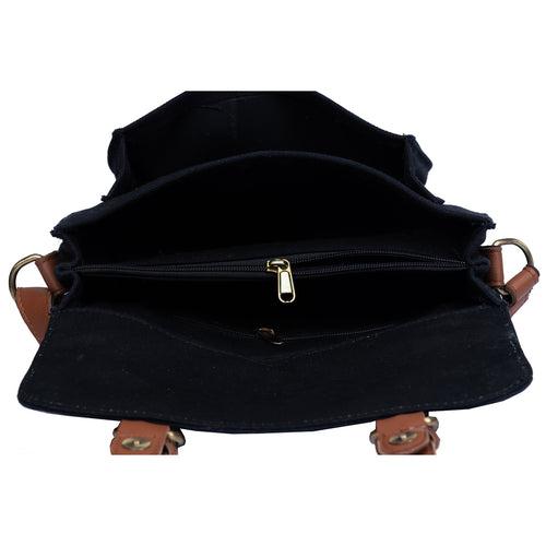 Black Satchel Bag