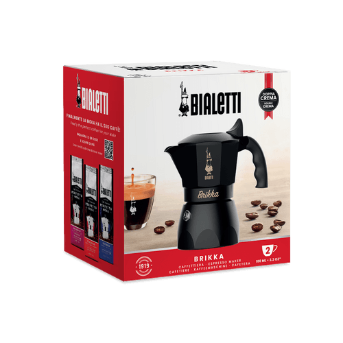 Bialetti Brikka Limited Edition Matt Black