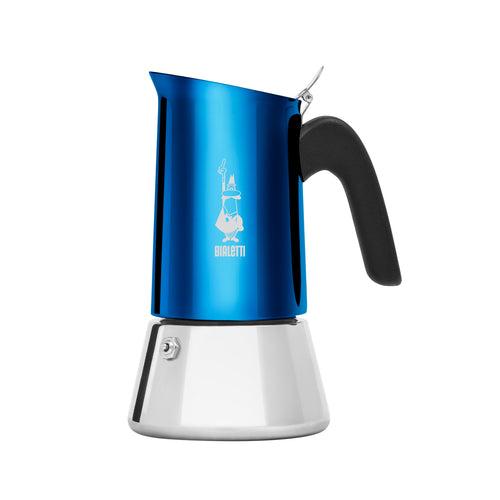 Bialetti Venus Induction Blue Stainless Steel Moka Pot