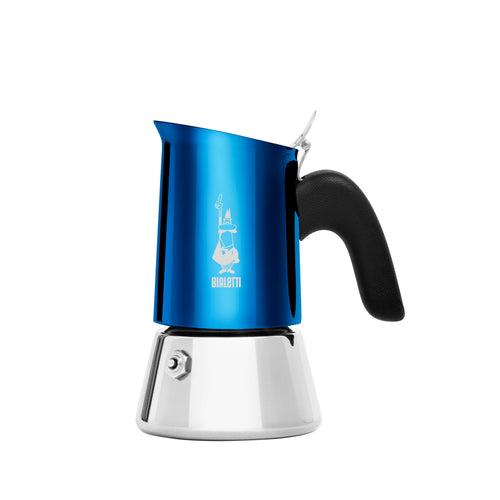 Bialetti Venus Induction Blue Stainless Steel Moka Pot