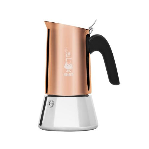 Bialetti Venus Induction Copper Stainless Steel Moka Pot