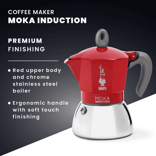 Bialetti Moka Induction Red