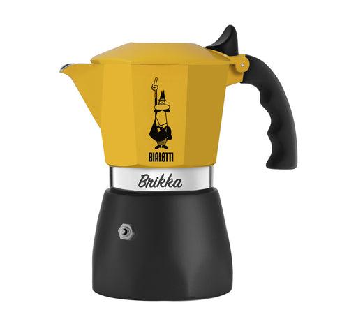 Bialetti Brikka limited Edition Yellow