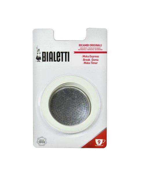 Bialetti Moka Express Silicon Gasket + Filter Plate