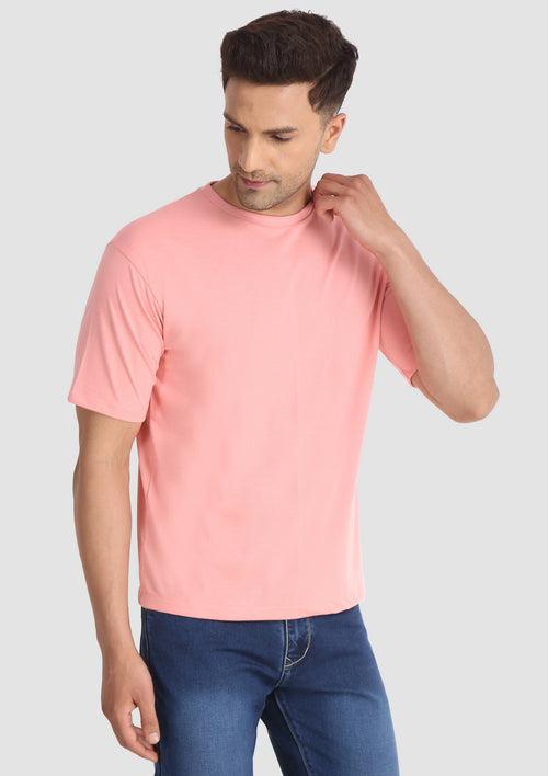 Coral Boxy Tee