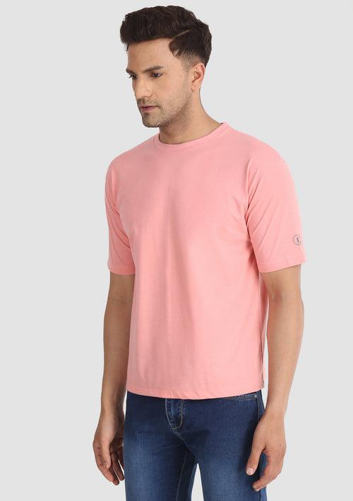 Coral Boxy Tee