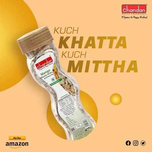 Mango Khatta Mitha Spiced Mango Pulp Chews | Premium Digestive | 160 grams | Aids Digestion and Rich in Antioxidants