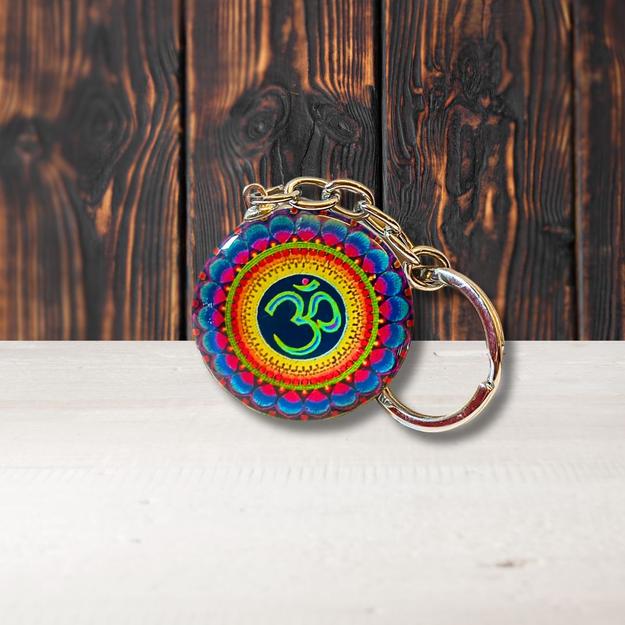 Om Keychain