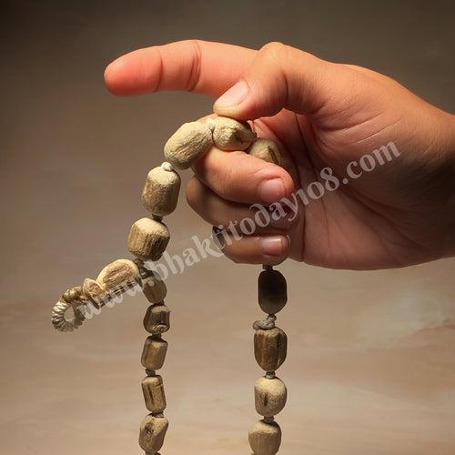 Cylindrical Pure Tulsi Japa Mala