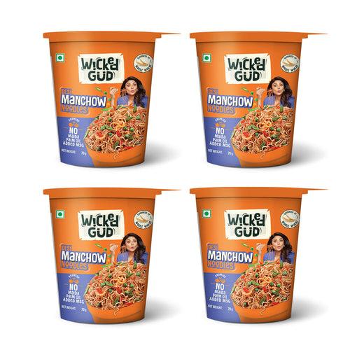 WickedGud Instant Desi Manchow Cup Noodles