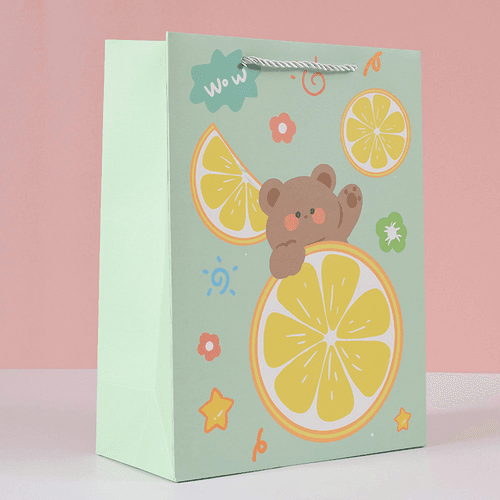 Kawaii Bear-Bunny Themed Paper Gift Bags