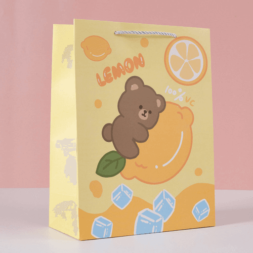 Kawaii Bear-Bunny Themed Paper Gift Bags