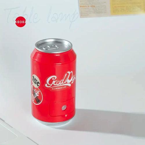 Soda Can Shape LED Table Lamp with Built-In Sharpener
