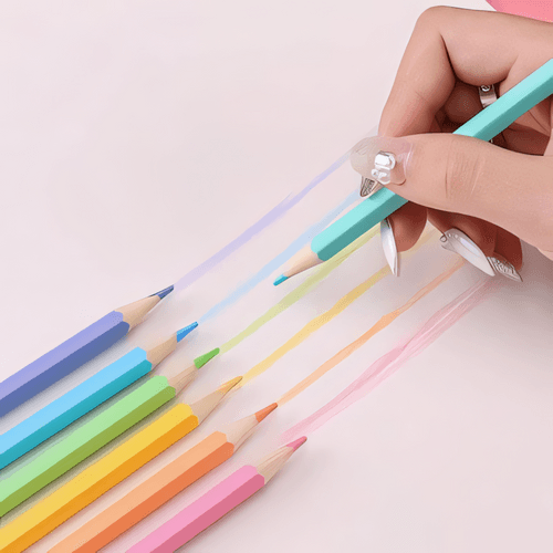 Rainbow Pastel Color Pencil Set of 12