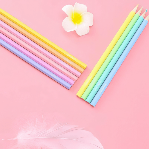 Rainbow Pastel Color Pencil Set of 12