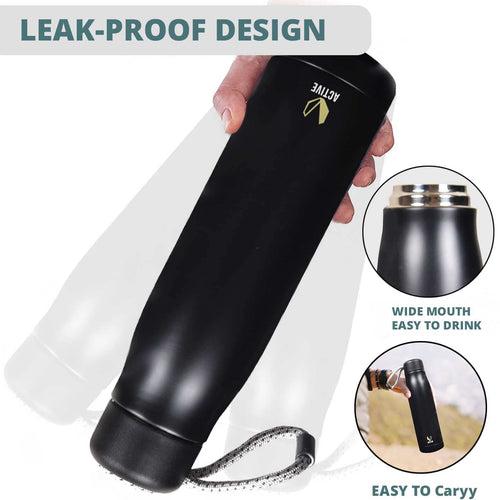 Hot and Cold Vacuum Bottle with Strap | 550ml