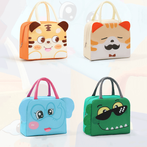 3D Cartoon Portable Thermal Multipurpose/Lunch Bag